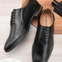 کفش رسمی مردانه مشکی مدل Edvin