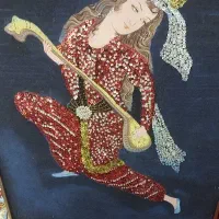 تابلو با پولک منجوق دوزی