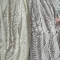 دوتاپرده ی تور شاین پذیرایی و ۵متر تور ندوخته شده|پرده، رانر، رومیزی|لاهیجان, کوی آزادگان|دیوار