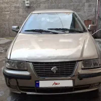 سمند بژ مدل 82  موتورتعمیر اساس