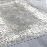 روفرشی کش دار نو یک هفته استفاده شده رنگ طوسی