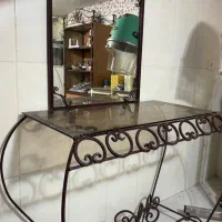 کمد و ساعت و میز و آیینه ی فر فورژه