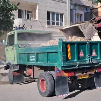 مصالح حمل نخاله ماسه شن پوکه آهک مخلوط خاک باغچه|خدمات حمل و نقل|اردبیل, |دیوار