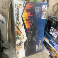 اجاق گازشیشه ای لتو5شعله رومیزی آون توستر (نو)