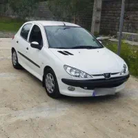 پژو 206 تیپ 2 سفید 88|خودرو سواری و وانت|نشتارود, |دیوار