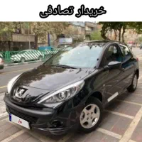 پژو ۲۰۷ دنده ای مشکی/معاوضه و خریدار تصادفی