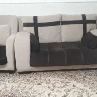 مبل ۷نفره در حد نو|مبلمان خانگی و میز عسلی|قم, چهل درخت‎|دیوار