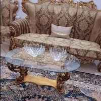 مبل استیل نه نفره چوب
