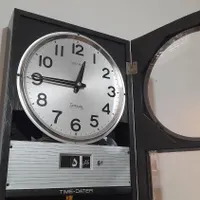 ساعت دیواری سیکو تقویم ایام هفته داربدنه تمام چوبی|ساعت دیواری و تزئینی|اردبیل, |دیوار