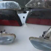 چراغ جلو و عقب و مه شکن جلو پژوپارس