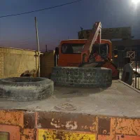 خاور جرثقیل ۶۰۸ مدل ۱۳۸۷|خودرو سنگین|اصفهان, ارغوانیه|دیوار