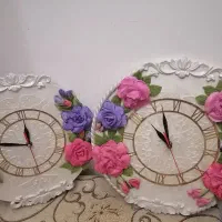 ساعت های گل کاری شده بسیار زیبا