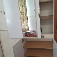 جا کفشی چوبی در حد نو|جاکفشی، کمد، دراور|آباده, |دیوار