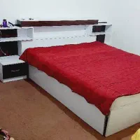 تختخواب ۲نفره|تخت و سرویس خواب|کازرون, |دیوار