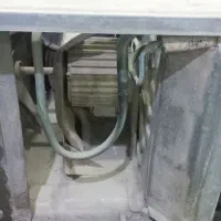 کولر پنجره ای موتور سوخته