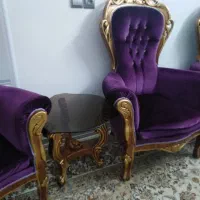 مبل سلطنتی|مبلمان خانگی و میز عسلی|فلاورجان, |دیوار