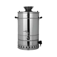 سماور گازی استیل 60 لیتر تنوره دار/سماورگازی/سماور