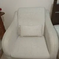 مبل راحتی تختخواب شو به همراه دو مبل تک راحتی|مبلمان خانگی و میز عسلی|تهران, تهران پارس|دیوار