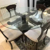 مبلمان ۸نفره با میزوصندلی غذا خوری ۴نفره کم جا|مبلمان خانگی و میز عسلی|تهران, دردشت|دیوار