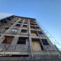 نصب داربست برای نما.داخل مغازه.پرسیانا.نقاشی