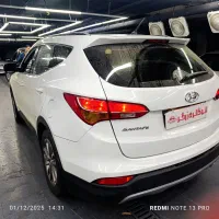 سانتافه2014.بدون رنگ.کم کارواقعی|خودرو سواری و وانت|تهران, درختی|دیوار