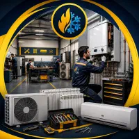 تعمیرات تخصصی پکیج و رادیاتور اسپلیت و داکت اسپلیت