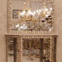 بوفه کنسول برنز  برنزی