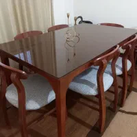 میز ناهارخوری ۶ نفره در حد نو