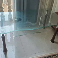 میز شیشه ای