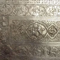 سینی نقره ۵۰۶/۷۰ گرم کلکسیونی|کلکسیون اشیاء عتیقه|تهران, اوین|دیوار