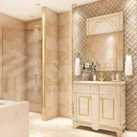 کاشی کار سرامیک کارکف بین کابینت تخریب