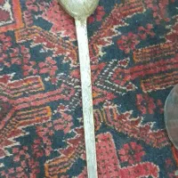 آفتابه مسی قدیمی وملاقه|کلکسیون اشیاء عتیقه|قرچک, مهدیه|دیوار