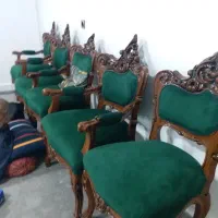 مبل 9نفره ومیزغذاخوری شش نفره یکماه بدون استفاده