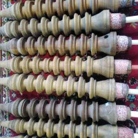 قلیون شیشه قلیان تنه چوبی قلیان|کلکسیون و سرگرمی|قم, شهرک امام حسین|دیوار