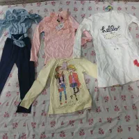 ۱۰ تکه لباس بچگانه کاملا نو