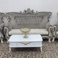 مبل ۷نفره با جلومبلی و عسلی