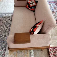 مبل راحتی چوبی استیل مبل شرکتی فرانسوی|مبلمان خانگی و میز عسلی|ورامین, ورامین|دیوار