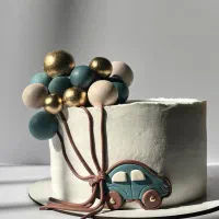 کیک تولد و پذیرایی