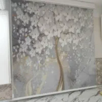 فروش انواع پرده پانچی با قیمت عالی|پرده، رانر، رومیزی|خرم‌آباد, |دیوار