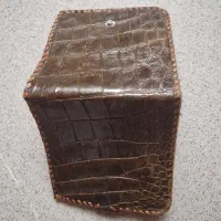 کیف پول /جیبی پوست کروکودیل دست دوز سودانی|کیف، کفش، کمربند|تهران, امانیه|دیوار