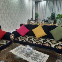 مبل استیل با ست میز ناهارخوری