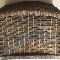 سبد جالباسی حصیری کاملا سالم|جاکفشی، کمد، دراور|بروجرد, |دیوار