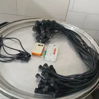 تعداد ۲۴ عدد کابل ال ای کف +دستگاه برنامه های LED