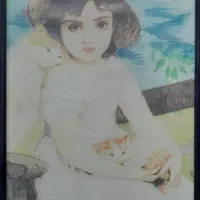 تابلو نقاشی مداد رنگ