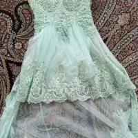 لباس مجلسی دخترانه شیک دنباله دار.