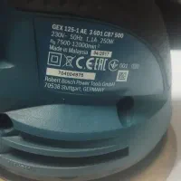 سنباده لرزان گردان اورجینال بوش GEX 125-1 AE|ابزارآلات|تهران, شمشیری|دیوار