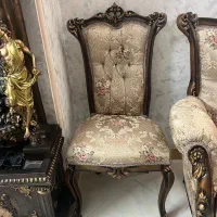 مبل استیل به همراه جلومبلی و عسلی|مبلمان خانگی و میز عسلی|تهران, هفده شهریور|دیوار