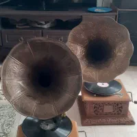 گرامافون کوکی ابگرمکن ژاپنی|کلکسیون اشیاء عتیقه|تهران, امام زاده عبدالله|دیوار