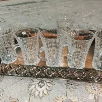 ۱۰عدد استکان شیشه ای