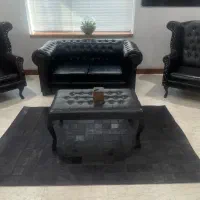 فرش چرمی دست دوز